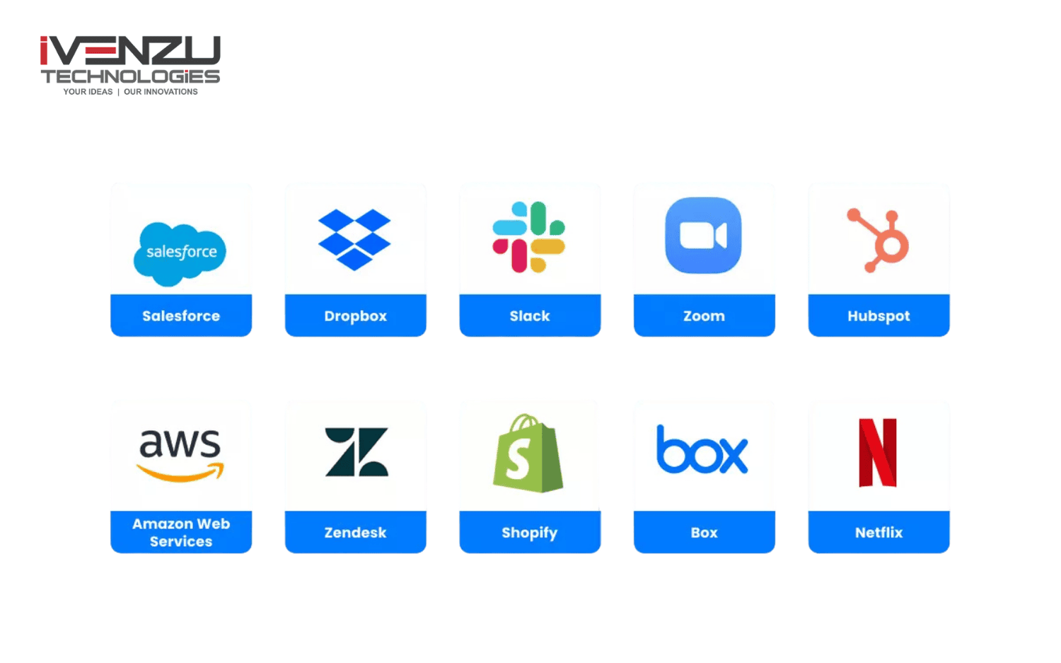 Examples of Software Service Companies ivenzu